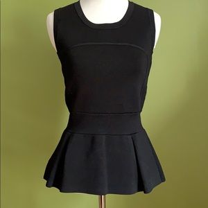 Bimba Y Lola of Spain top XS knit peplum top